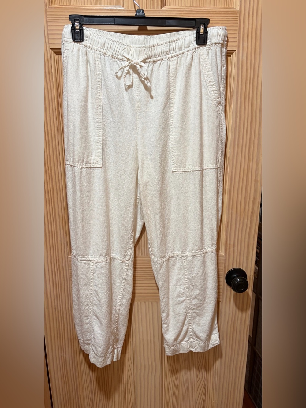 Time and Tru Cream Straight Leg Pants